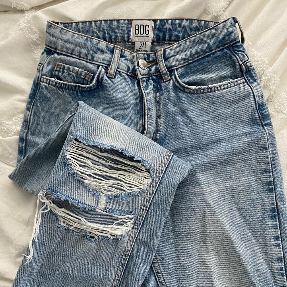 BDG Wilco High Waisted Cropped Flare Jean